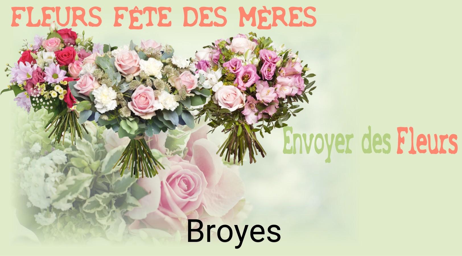 Bouquet de Fête des Mères livré à Broyes